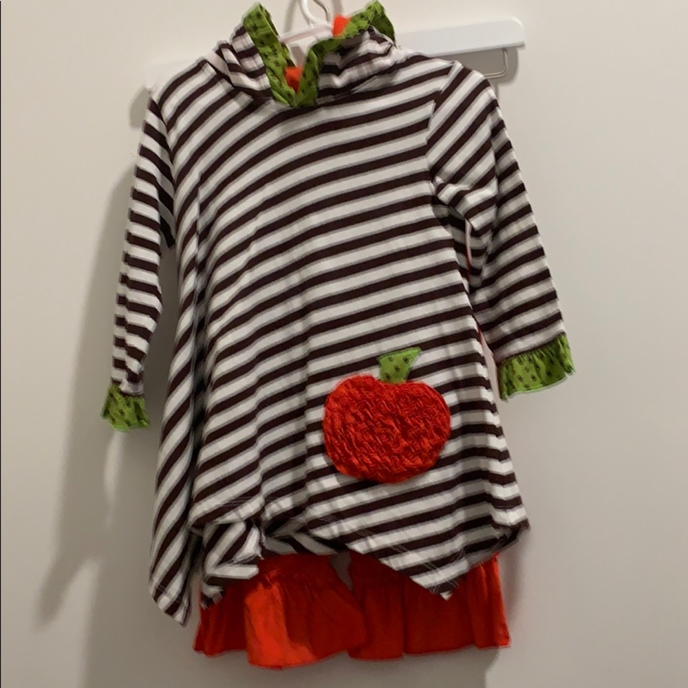 Girls Boutique Fall/Halloween Set 4T